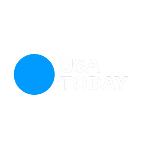 USA Today White Logo